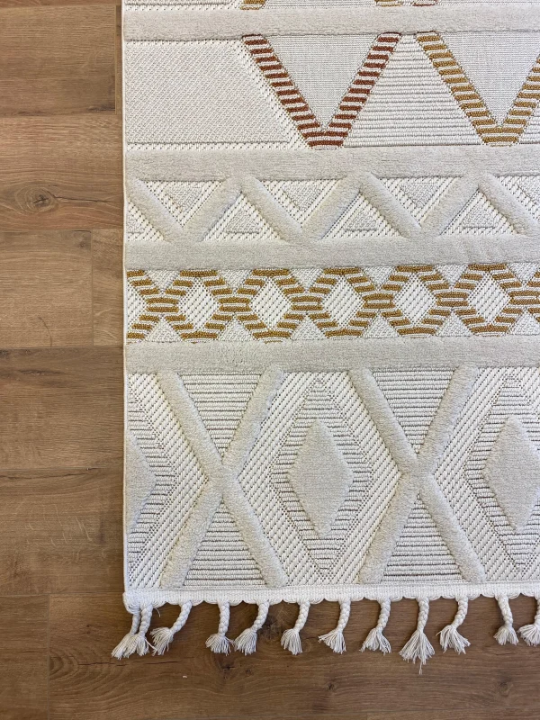 Destan Halı Lupin 18500 Iskandinav Tarz Dokuma Modern Desenli Halı