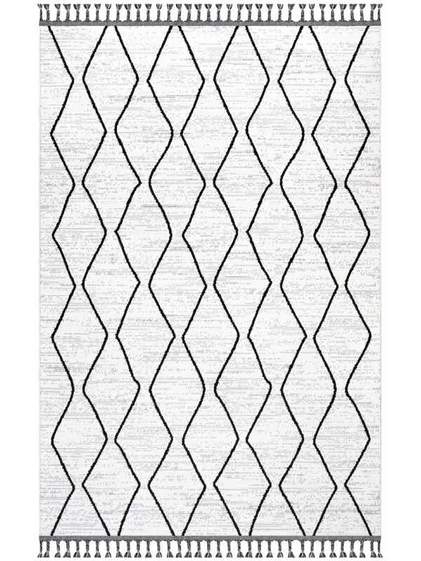 Destan Halı LUPİN 18561 Iskandinav Tarz Dokuma Modern Desenli Halı