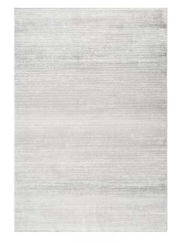 Destan Halı Luster Robot Süpürgeye Uygun Modern Desenli Kolay Temizlenebilir Salon Halısı A3502B GRİ