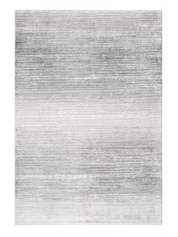 Destan Halı Luster Robot Süpürgeye Uygun Modern Desenli Kolay Temizlenebilir Salon Halısı A3502C KOYU GRİ