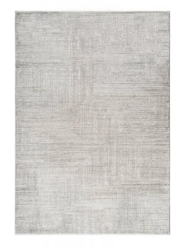 Destan Halı Luster Robot Süpürgeye Uygun Modern Desenli Kolay Temizlenebilir Salon Halısı A3505A BEJ