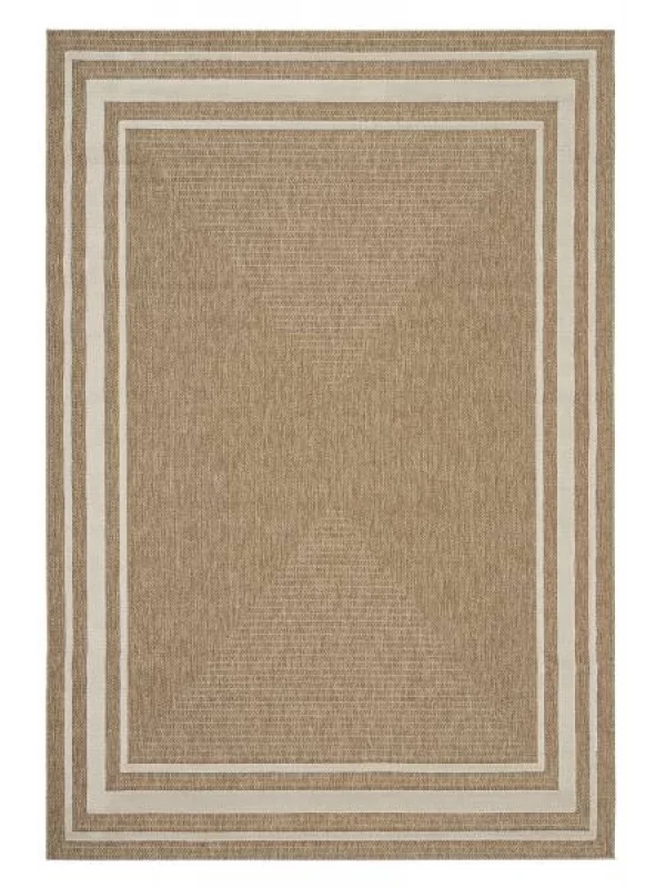 Destan Halı Merlot Robot Modern Desenli Kolay Temizlenebilir Salon Halısı A2175A NATUREL KREM