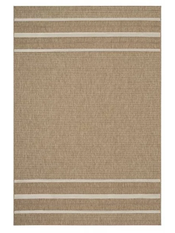 Destan Halı Merlot Robot Modern Desenli Kolay Temizlenebilir Salon Halısı A2177A NATUREL KREM