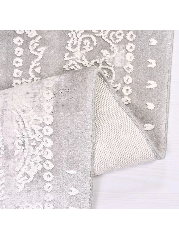 Destan Halı Monaco 13406 Klasik Desenli Uzun Ömürlü Bambu Makine Halısı