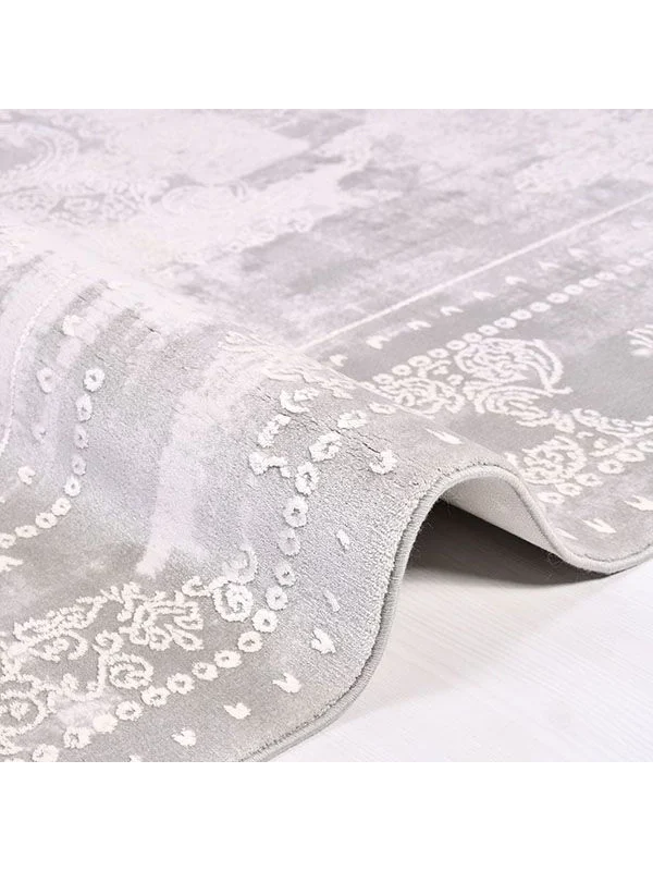 Destan Halı Monaco 13406 Klasik Desenli Uzun Ömürlü Bambu Makine Halısı