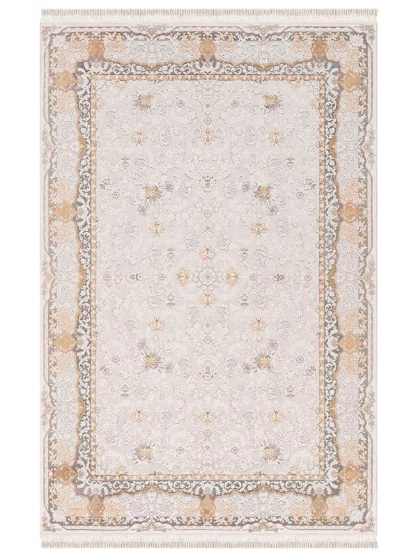 Destan Halı Monaco 13422 Klasik Desenli Uzun Ömürlü Bambu Makine Halısı