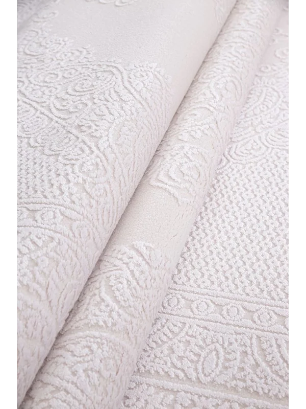 Destan Halı Monaco 13562 Klasik Desenli Uzun Ömürlü Bambu Makine Halısı