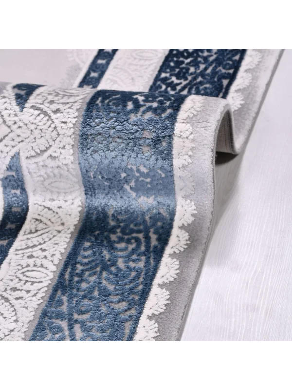 Destan Halı Monaco 13615 Klasik Desenli Uzun Ömürlü Bambu Makine Halısı