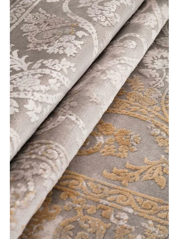 Destan Halı Monaco 13636 Klasik Desenli Uzun Ömürlü Bambu Makine Halısı