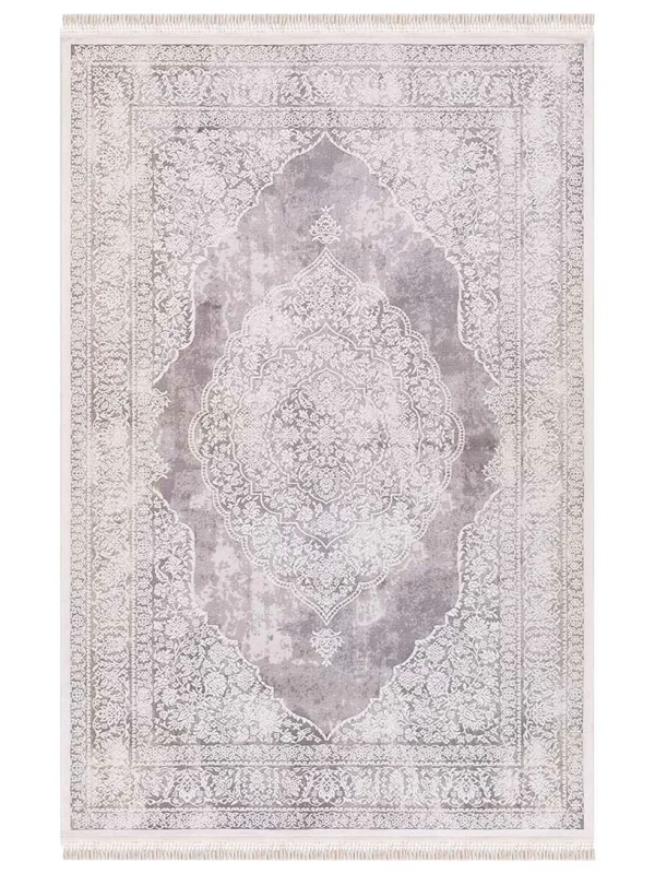 Destan Halı Monaco 13637 Klasik Desenli Uzun Ömürlü Bambu Makine Halısı