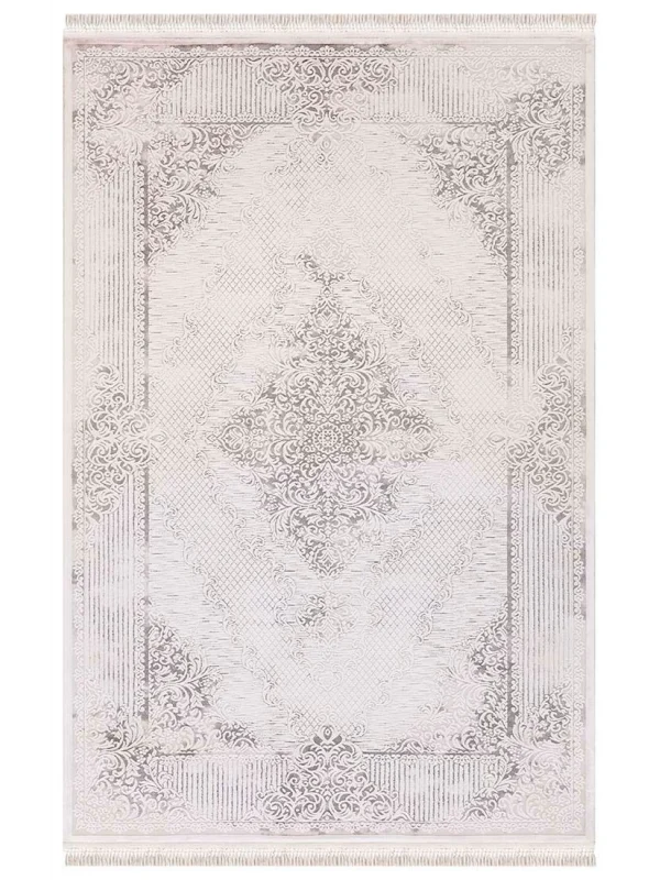 Destan Halı Monaco 13641 Klasik Desenli Uzun Ömürlü Bambu Makine Halısı