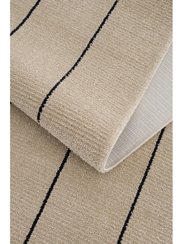 Destan Halı Odense Robot Süpürgeye Uygun Modern Desenli Kolay Temizlenebilir Salon Halısı A2051F Vizon