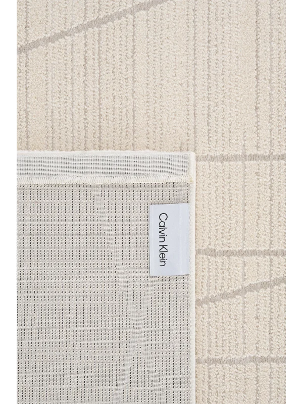 Destan Halı Odense Robot Süpürgeye Uygun Modern Desenli Kolay Temizlenebilir Salon Halısı A2071A Krem