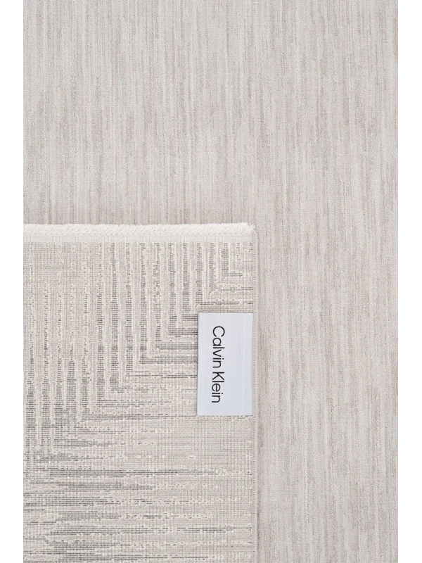 Destan Halı Passages Robot Süpürgeye Uygun Modern Desenli Kolay Temizlenebilir Salon Halısı Passages A3490E Gri Vizon