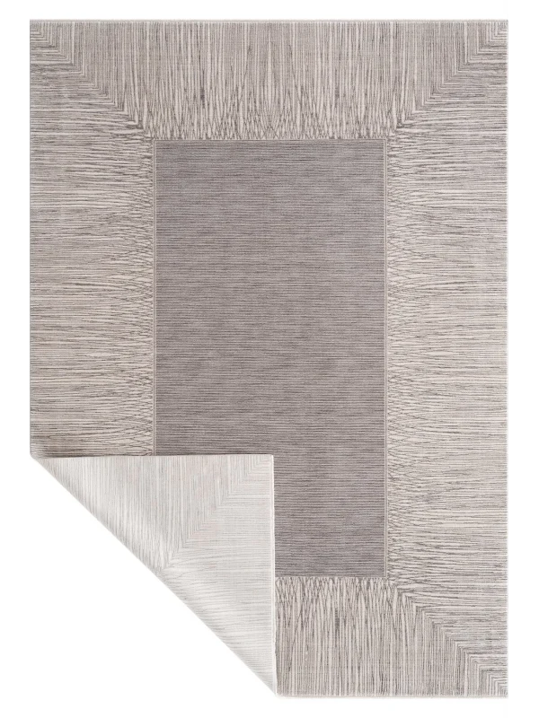 Destan Halı Passages Robot Süpürgeye Uygun Modern Desenli Kolay Temizlenebilir Salon Halısı Passages A3492E Gri Vizon