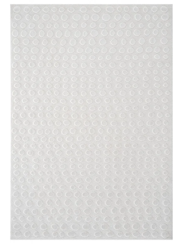 Destan Halı Pure Lines Robot Süpürgeye Uygun Modern Desenli Kolay Temizlenebilir Salon Halısı A2534A Krem