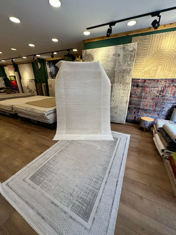 Destan Halı Quasar Yumuşak ve Parlak Tuşeli Modern Salon Halısı 5510