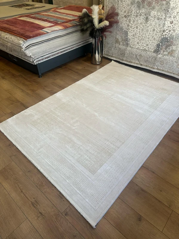 Destan Halı Quasar Yumuşak ve Parlak Tuşeli Modern Salon Halısı 5512