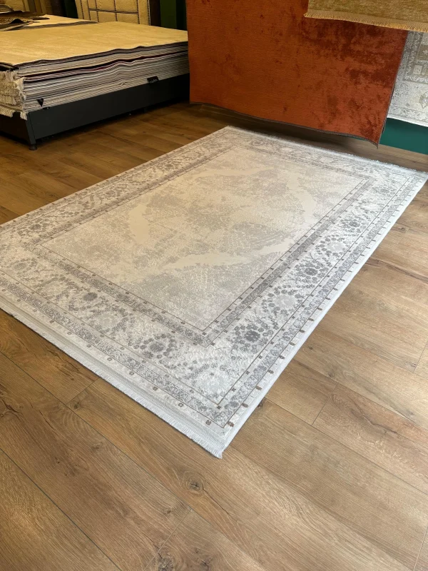 Destan Halı Quasar Yumuşak ve Parlak Tuşeli Modern Salon Halısı A341F