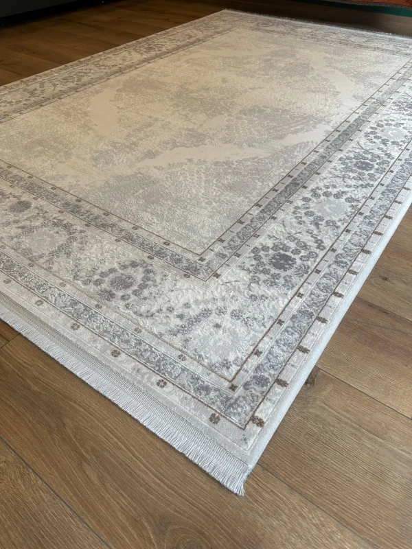 Destan Halı Quasar Yumuşak ve Parlak Tuşeli Modern Salon Halısı A341F