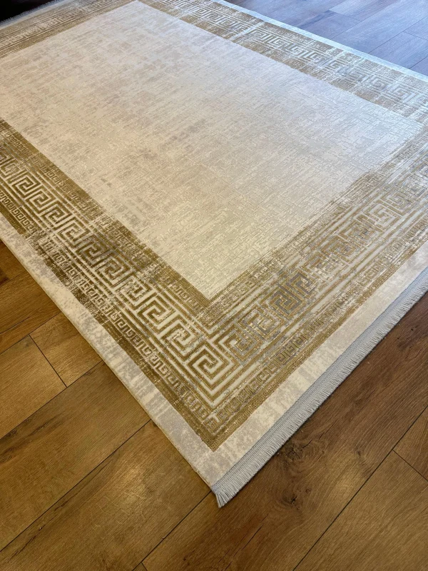 Destan Halı Quasar Yumuşak ve Parlak Tuşeli Modern Salon Halısı A342F