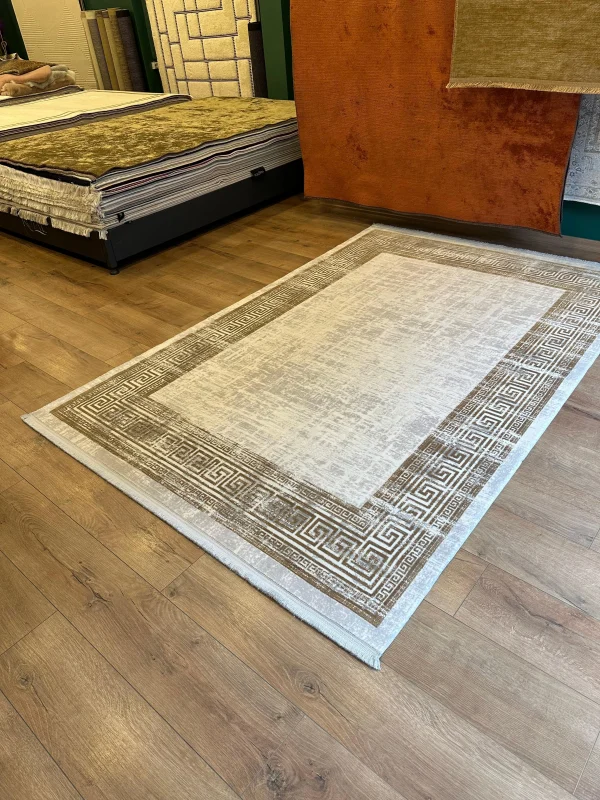 Destan Halı Quasar Yumuşak ve Parlak Tuşeli Modern Salon Halısı A342F