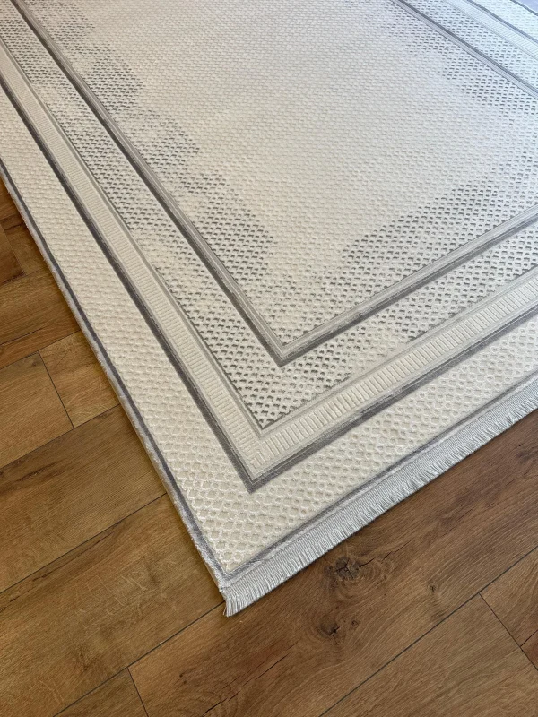 Destan Halı Quasar Yumuşak ve Parlak Tuşeli Modern Salon Halısı A343F