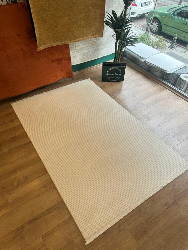 Destan Halı Quasar Yumuşak ve Parlak Tuşeli Modern Salon Halısı A369F