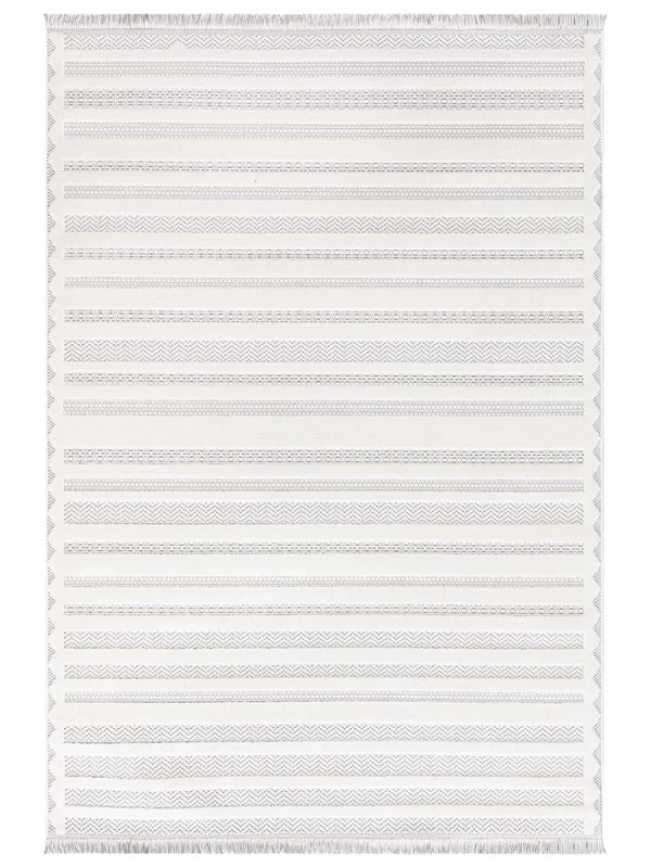 Destan Halı Risby 1855A Modern İskandinav Hav Toz Vermez Etnik Modern Makine Halısı