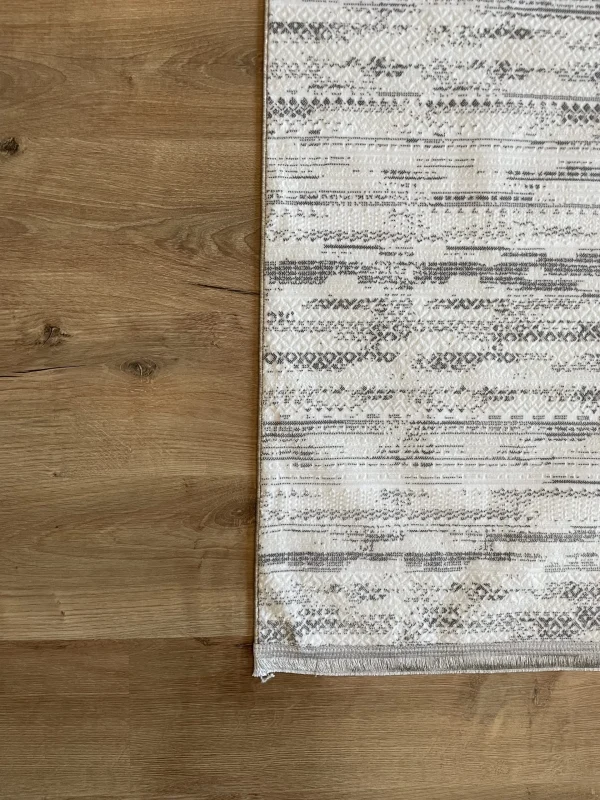 Destan Halı Saten Bambu Kaymaz Yıkanabilir İnce Dokuma Halı 05