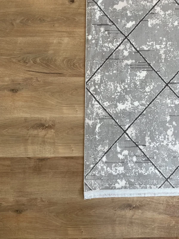 Destan Halı Saten Bambu Kaymaz Yıkanabilir İnce Dokuma Halı 08