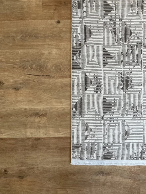 Destan Halı Saten Bambu Kaymaz Yıkanabilir İnce Dokuma Halı 10