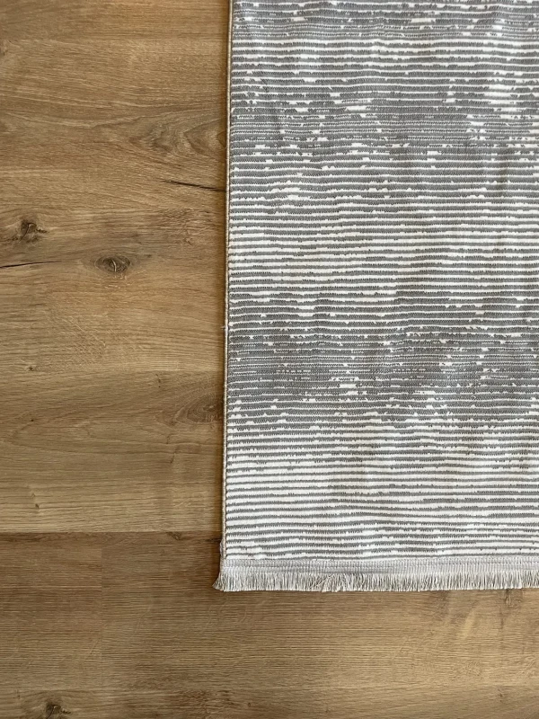 Destan Halı Saten Bambu Kaymaz Yıkanabilir İnce Dokuma Halı 11