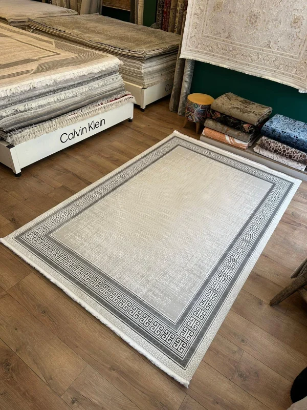 Destan Halı Vogue 01 Modern Salon Halısı Uzun Ömürlü Akrilik Halı