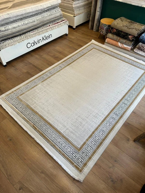 Destan Halı Vogue 02 Modern Salon Halısı Uzun Ömürlü Akrilik Halı