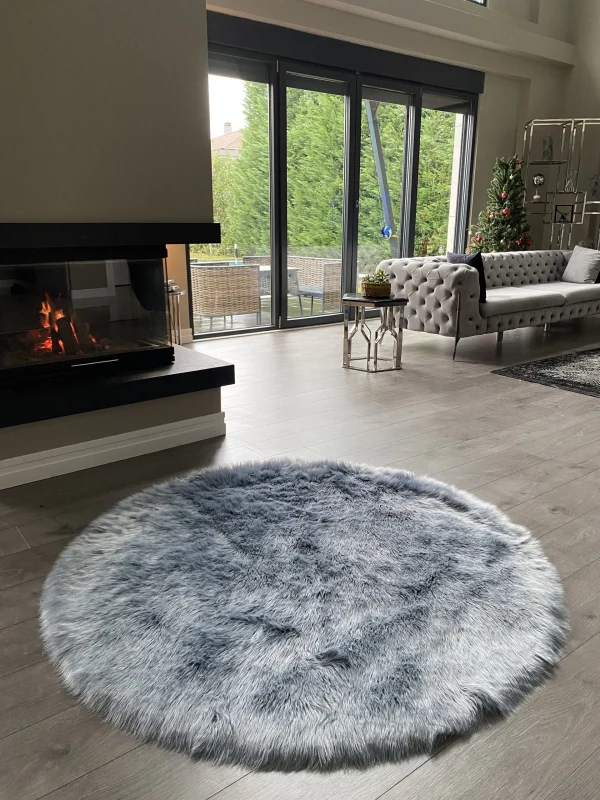 Destan Home APOST Premium Yumuşak Tabanlı Halı Gri