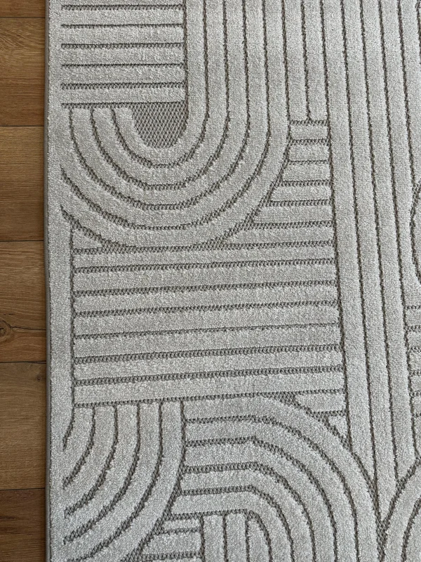 Destan Home London Modern Halı Serisi Açık Gri