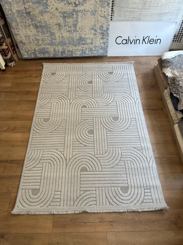 Destan Home London Modern Halı Serisi Açık Gri