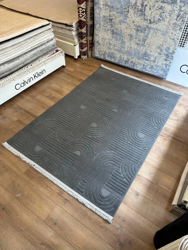 Destan Home London Modern Halı Serisi Antrasit