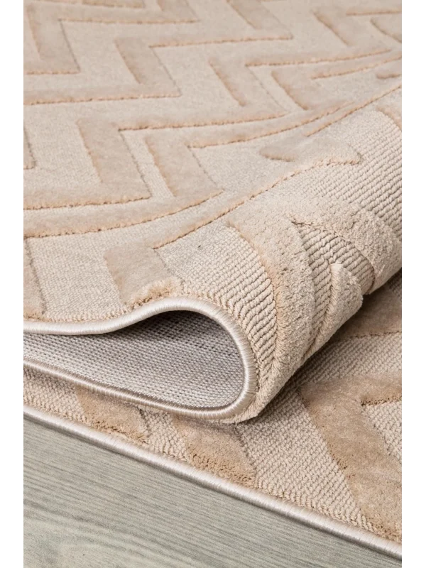 Destan Halı Ipek Lux 11701 Modern İskandinav Hav Toz Vermez Etnik Modern Makine Halısı