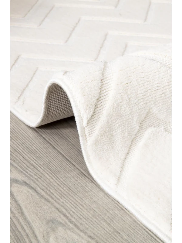 Destan Halı Ipek Lux 11703 Modern İskandinav Hav Toz Vermez Etnik Modern Makine Halısı