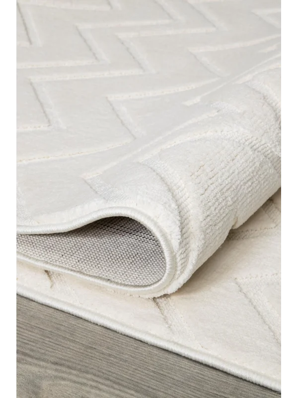 Destan Halı Ipek Lux 11703 Modern İskandinav Hav Toz Vermez Etnik Modern Makine Halısı