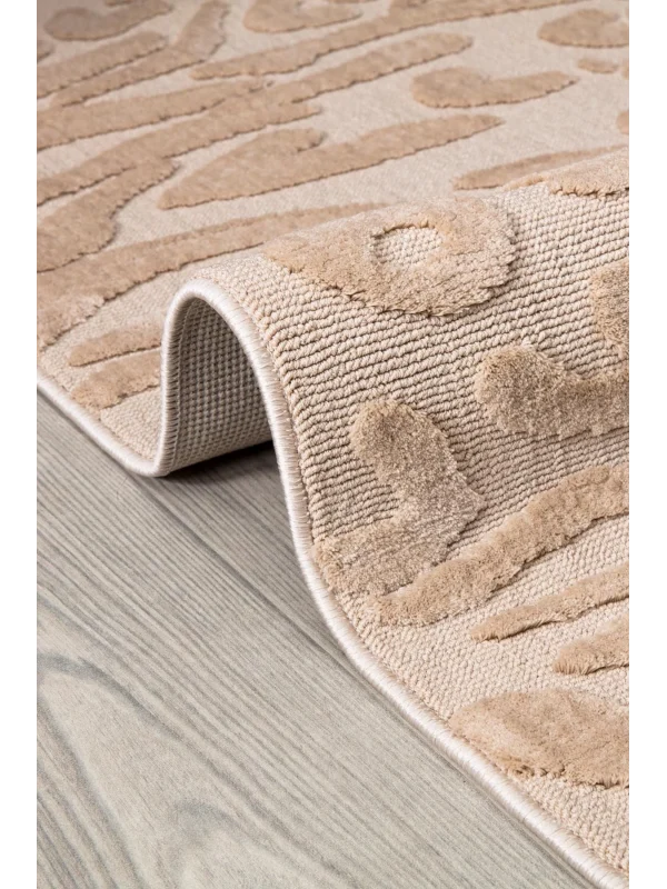 Destan Halı Ipek Lux 11706 Modern İskandinav Hav Toz Vermez Etnik Modern Makine Halısı