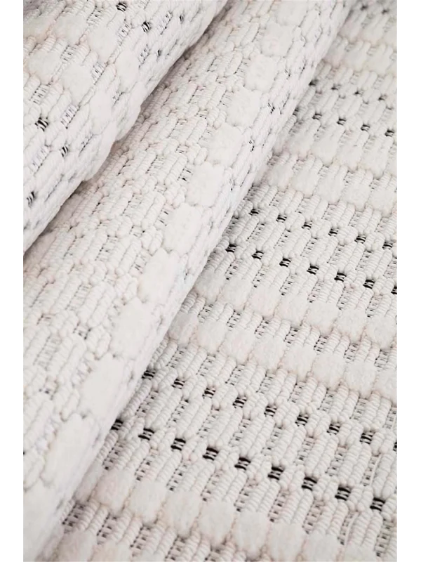 Destan Halı 1702A Modern İskandinav Hav Toz Vermez Etnik Modern Makine Halısı