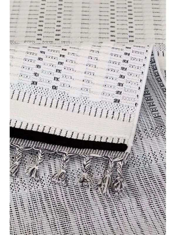 Destan Halı 1702A Modern İskandinav Hav Toz Vermez Etnik Modern Makine Halısı