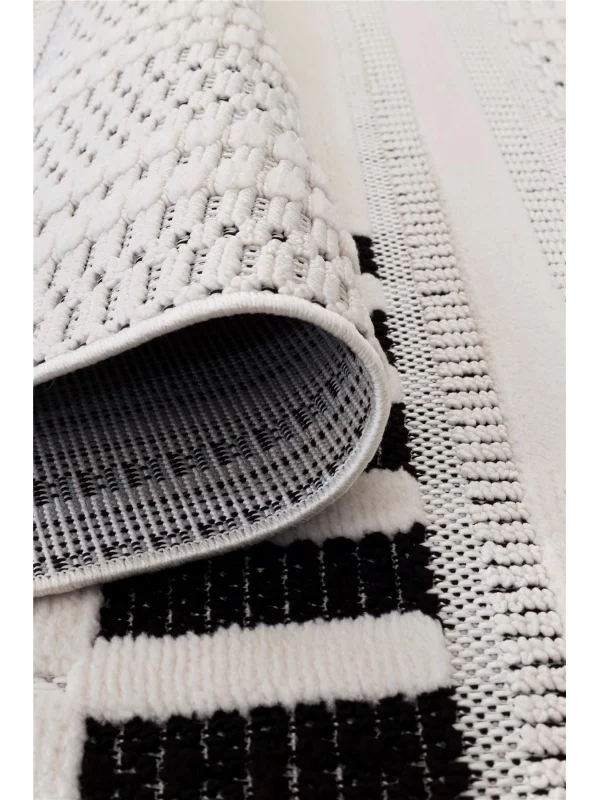 Destan Halı 1702A Modern İskandinav Hav Toz Vermez Etnik Modern Makine Halısı