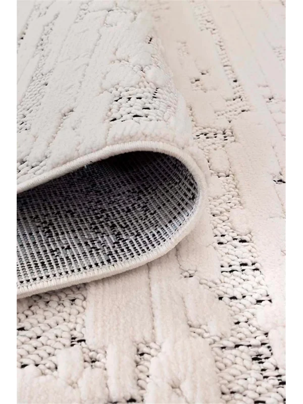 Destan Halı 1703A Modern İskandinav Hav Toz Vermez Etnik Modern Makine Halısı