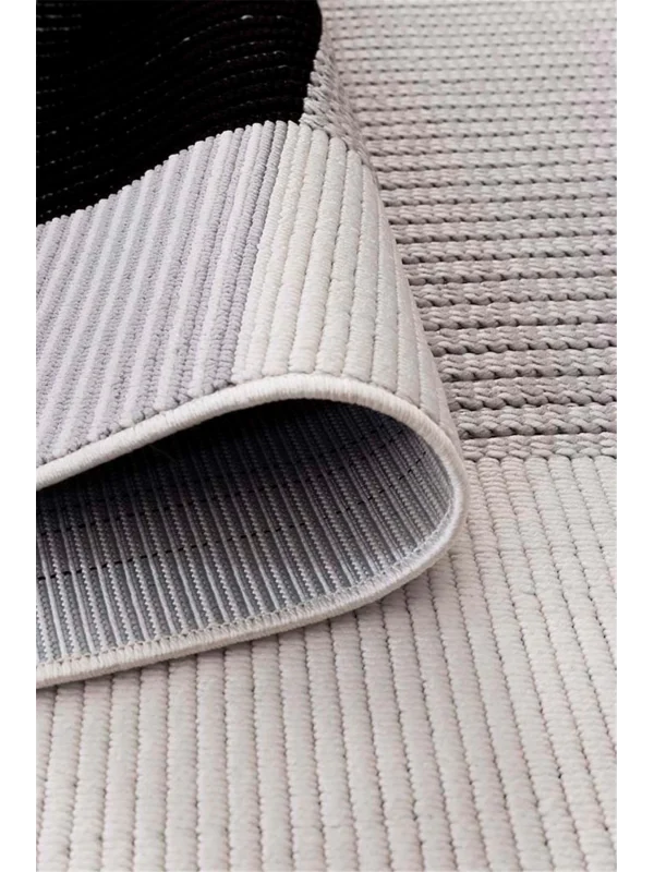 Destan Halı 1704A Modern İskandinav Hav Toz Vermez Etnik Modern Makine Halısı