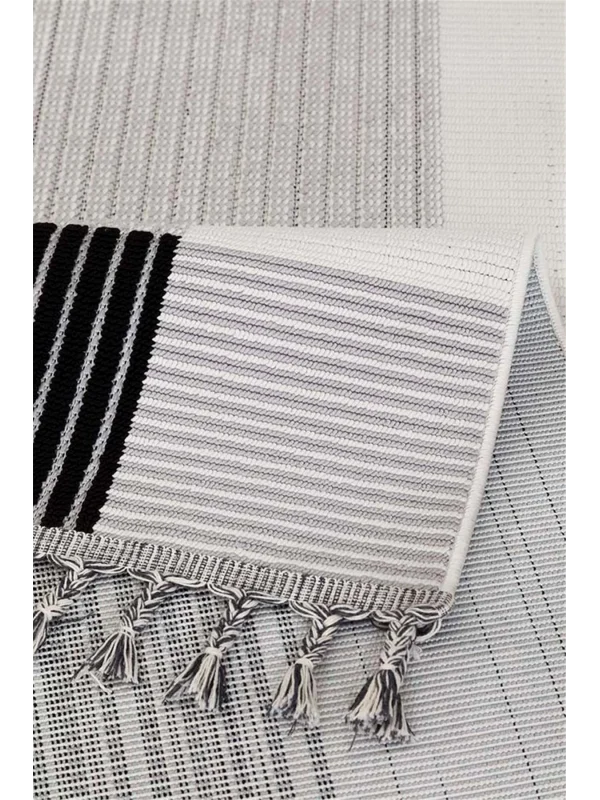 Destan Halı 1704A Modern İskandinav Hav Toz Vermez Etnik Modern Makine Halısı