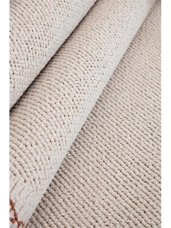 Destan Halı 1755A Modern İskandinav Hav Toz Vermez Etnik Modern Makine Halısı